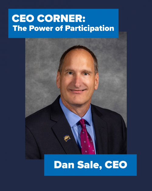 May Message from the CEO: The Power of Participation